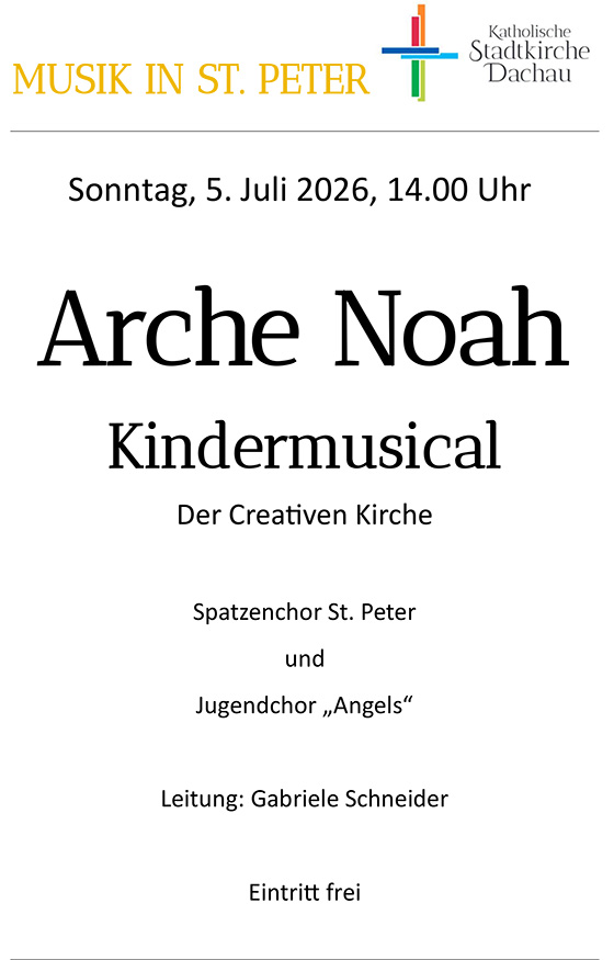Plakat Arche Noah