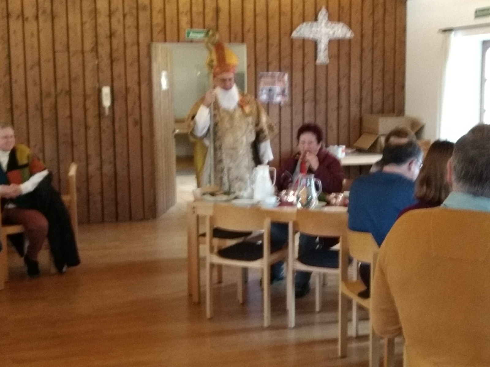 Nikolaus im Pfarrheim