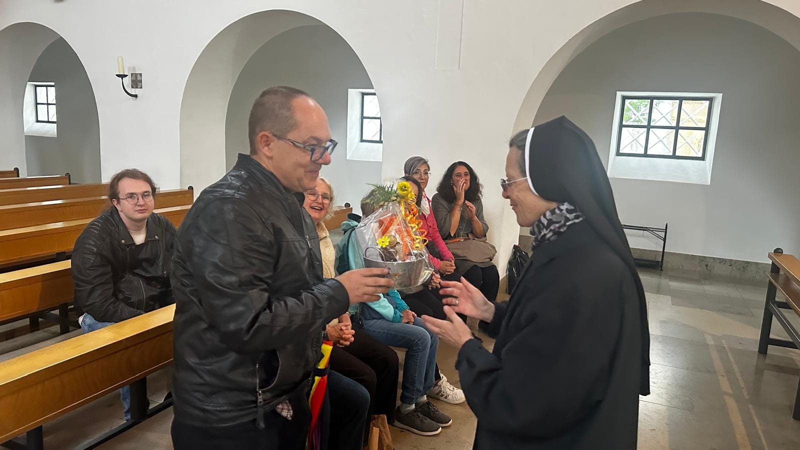 Danke Schwester Gabriele (Foto: SImone Wester)